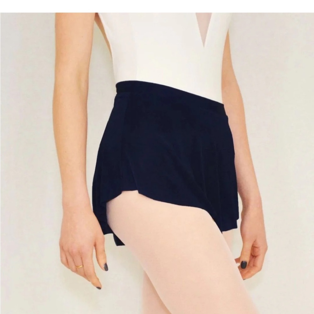 Bullet Pointe Navy Ballet Skirt